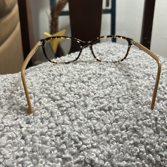 Chelsea Morgan Women’s Eyeglass Frames for Eyeglasses Preowned Studded Tortoise - Picture 5 of 10